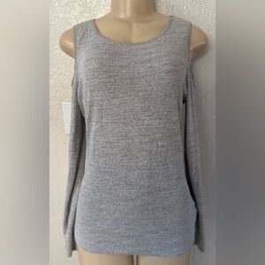 Calvin Klein Jeans Gray Women's Blouse off the shoulder casual
